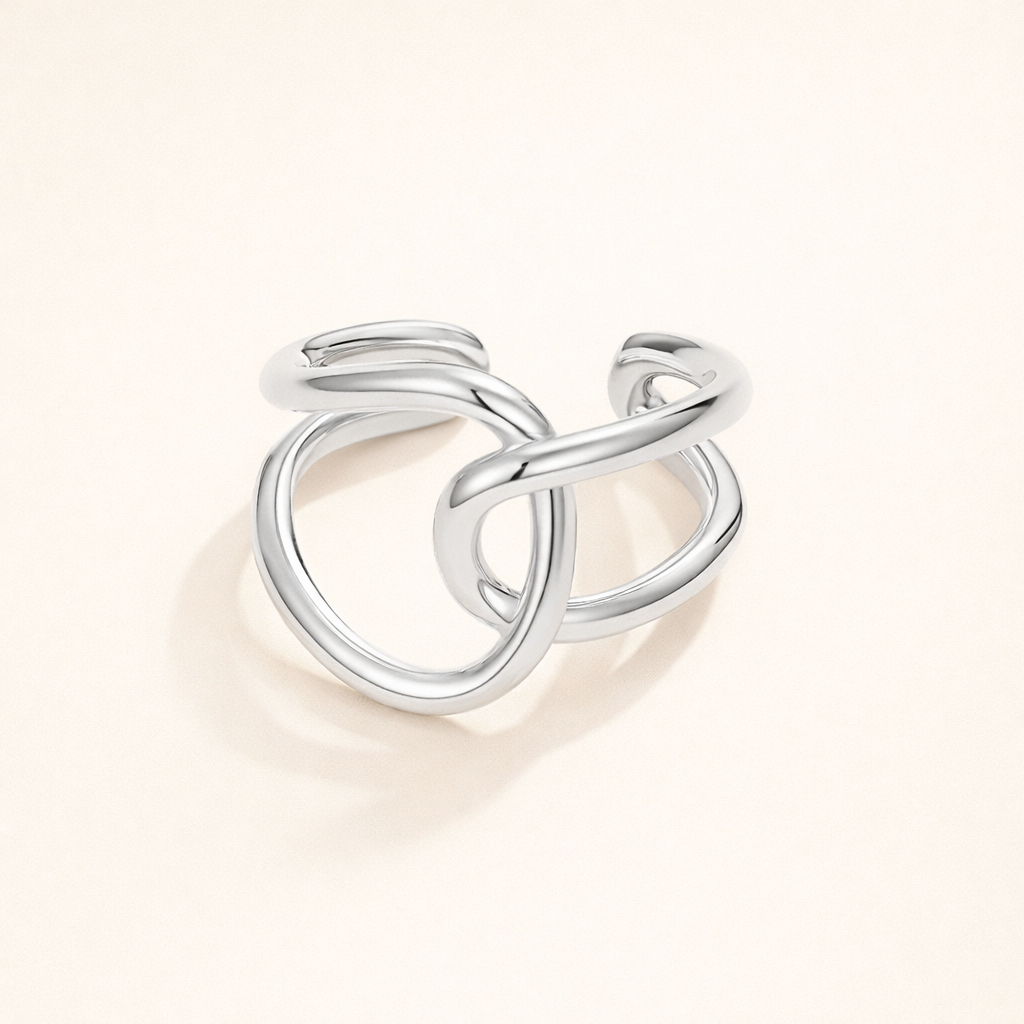 Abstract Open Wrap Ring