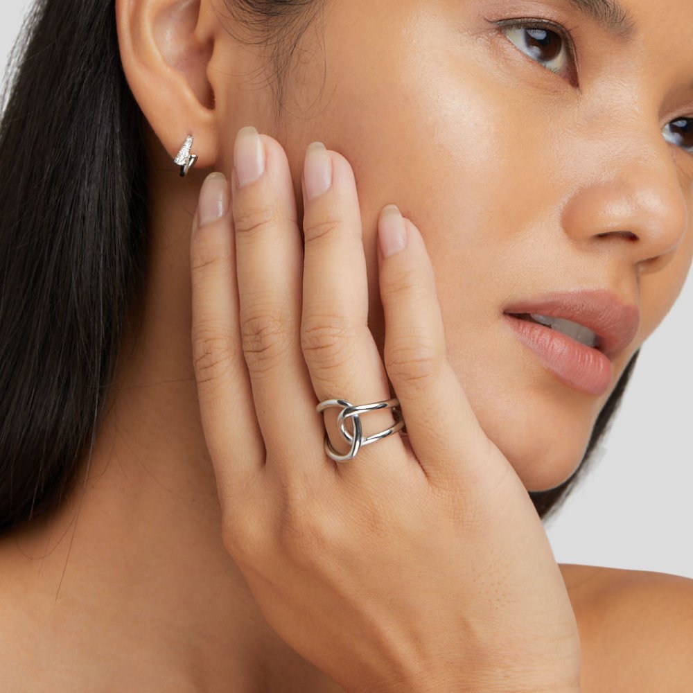 Abstract Open Wrap Ring