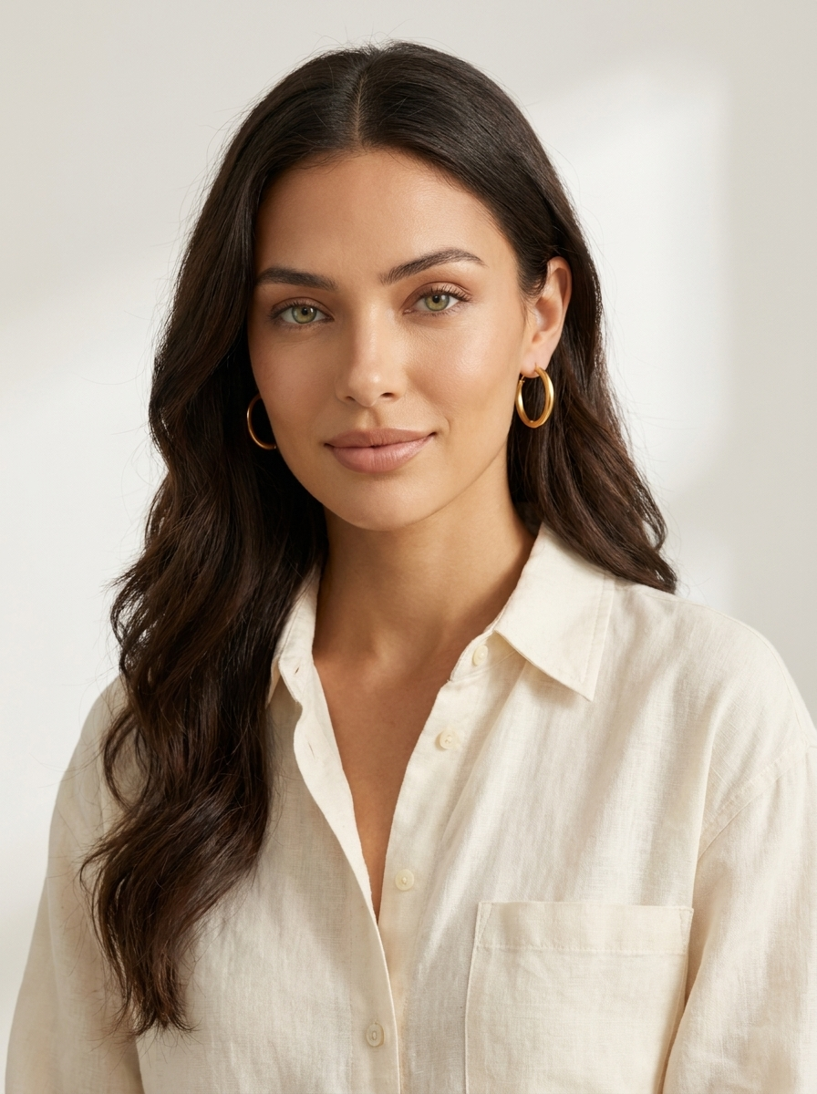 Classic Hoop Earrings Set