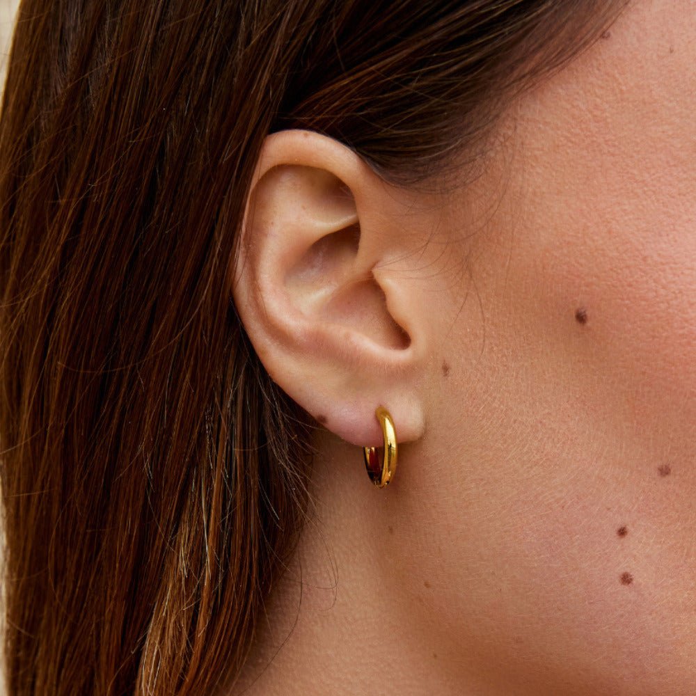 Classic Hoop Earrings Set