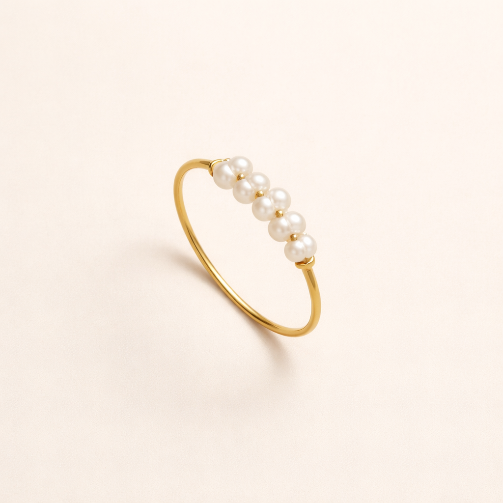 Classic Pearl Beaded Ring