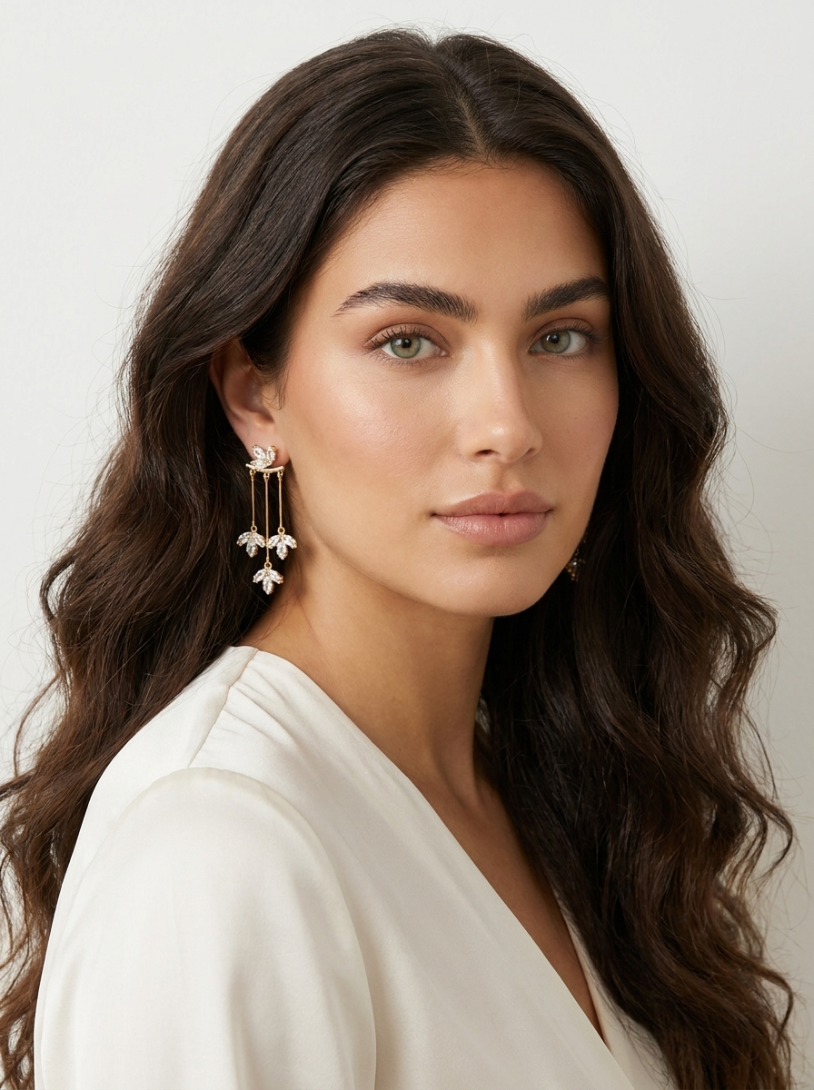 Crystal Drop Earrings