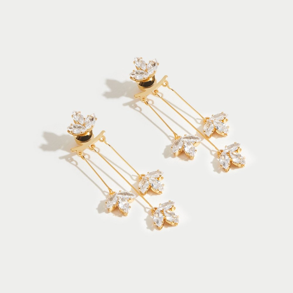 Crystal Drop Earrings