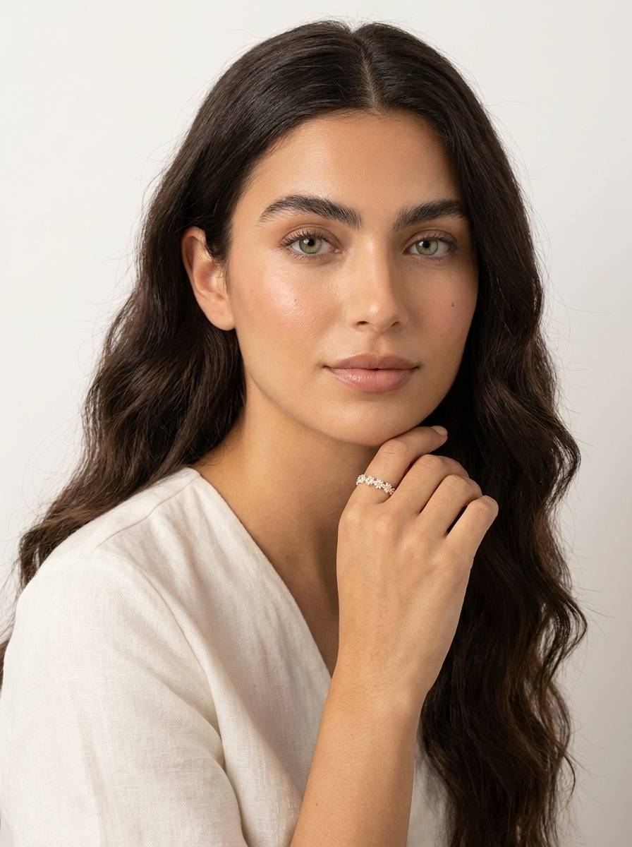 Daisy Flower Ring - Flora