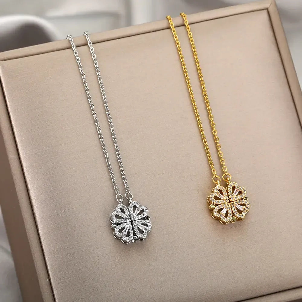 Elegant Clover Necklace - Amelie