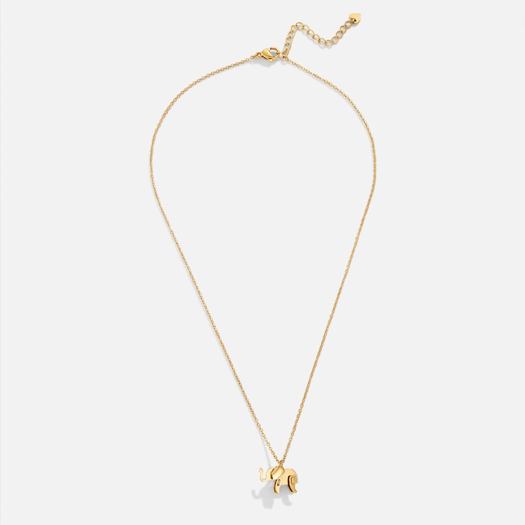 Elephant Pendant Necklace