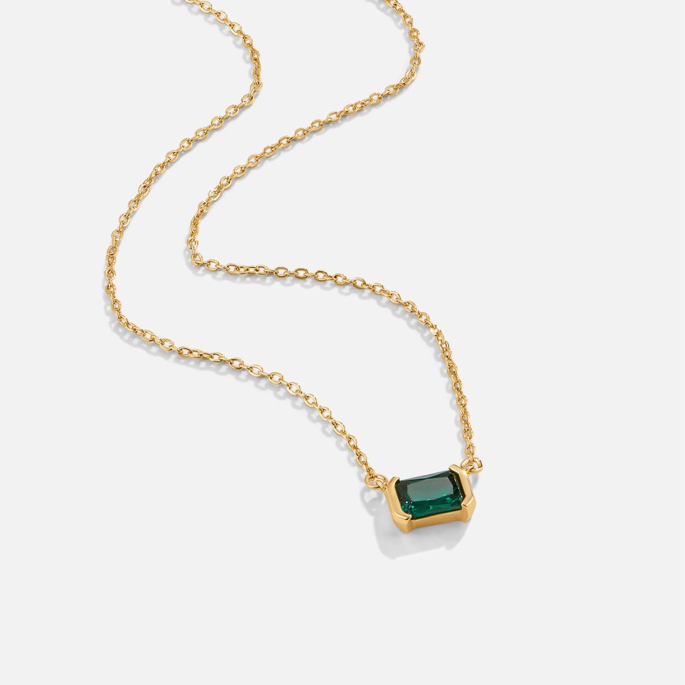 Emerald Stone Necklace