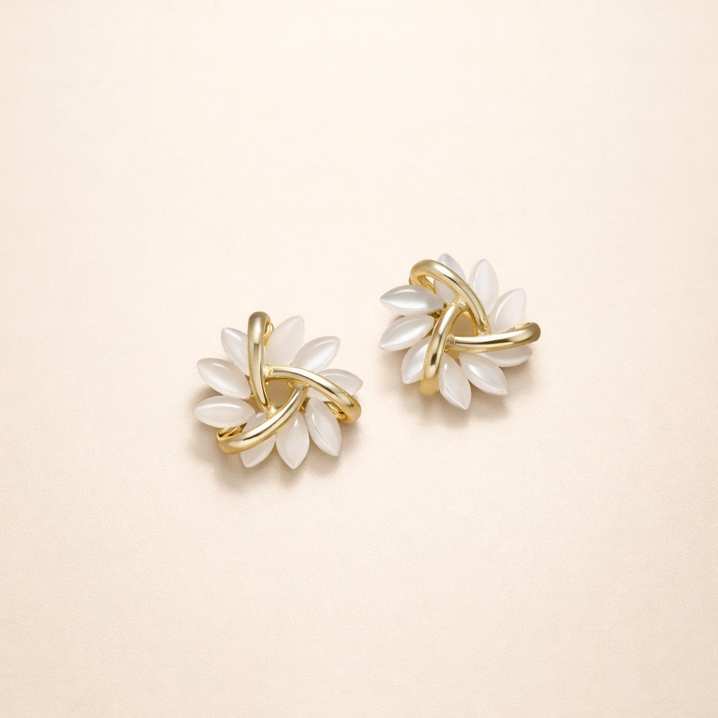 Floral Stud Earrings