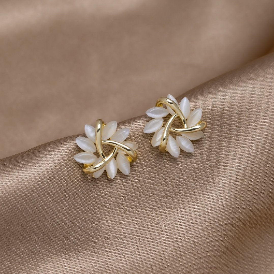 Floral Stud Earrings
