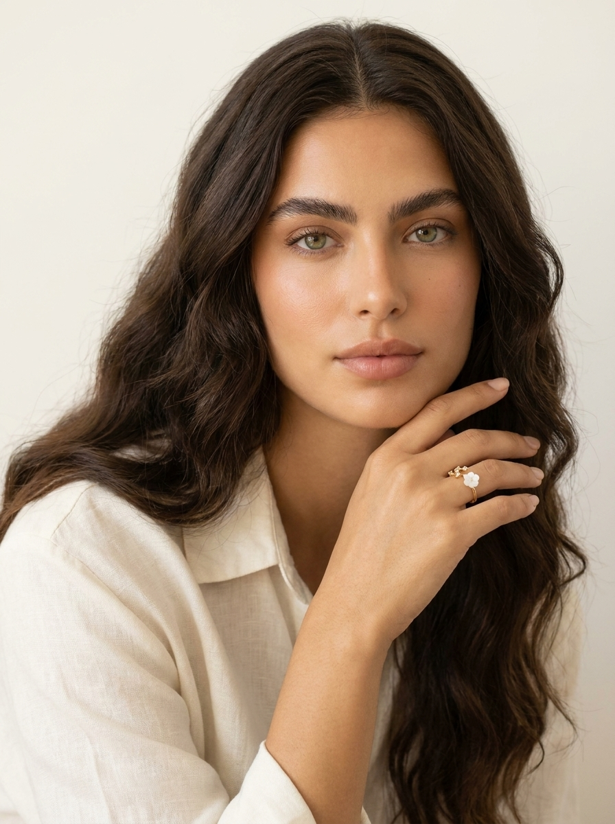Floral Vine Gold Ring