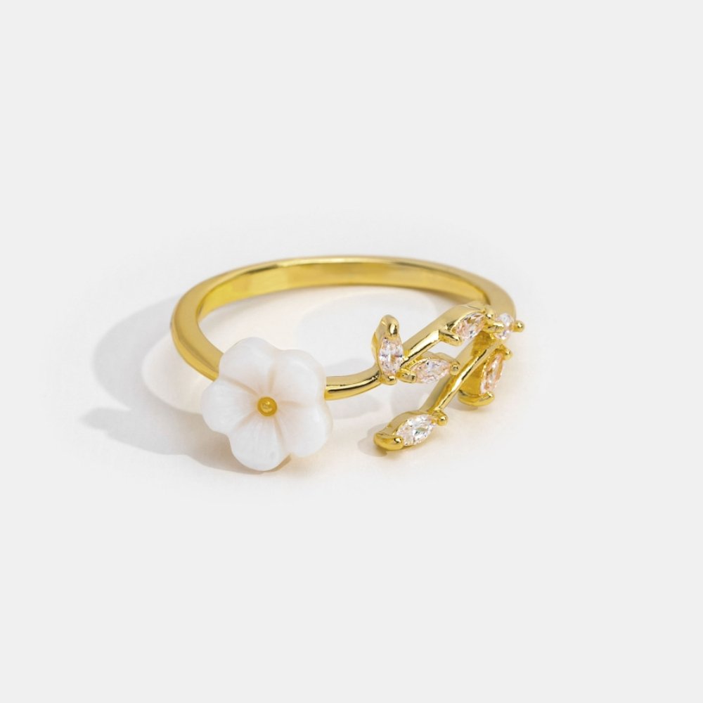 Floral Vine Gold Ring