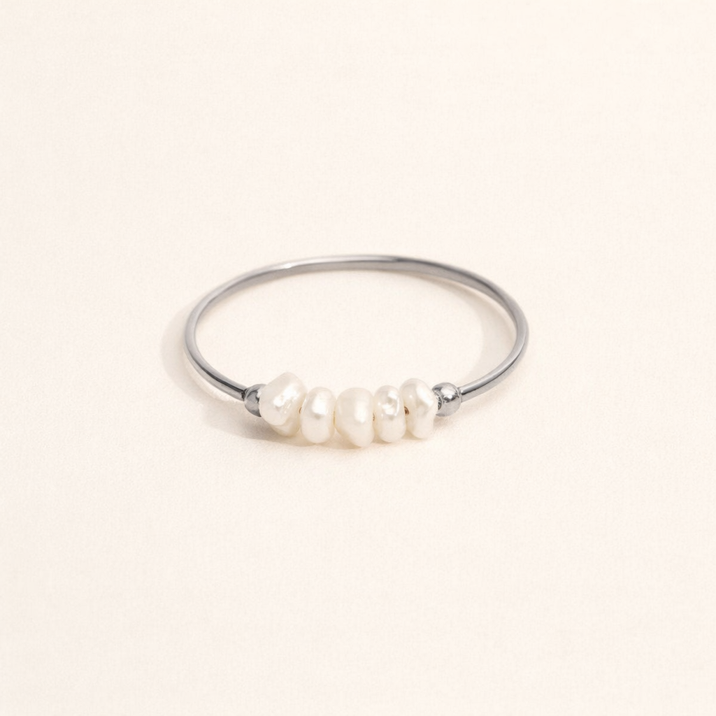 Freshwater Pearl Minimalist Ring
