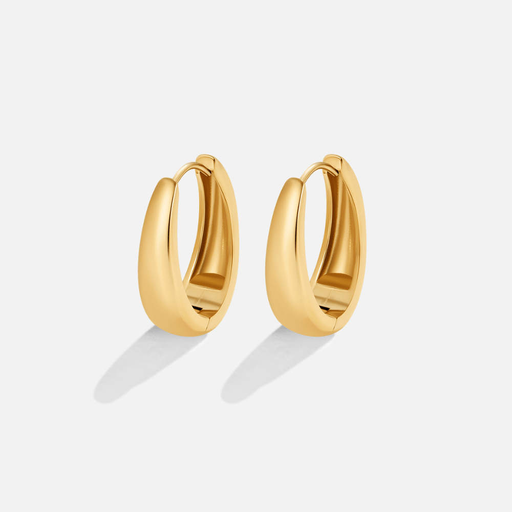 Gold Hoop Earrings