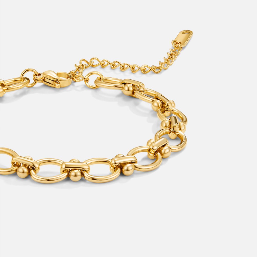Gold Link Bracelet