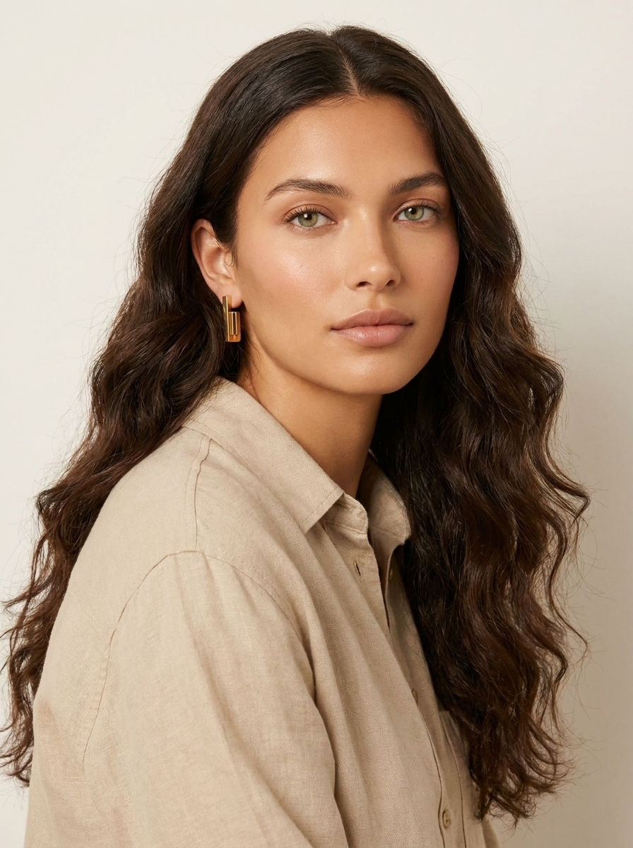 Gold Stud Earring Set