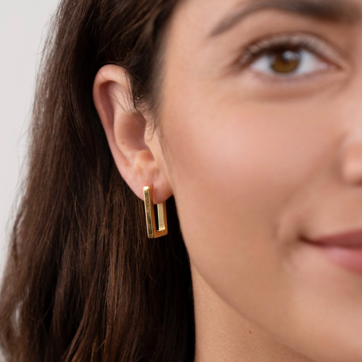 Gold Stud Earring Set