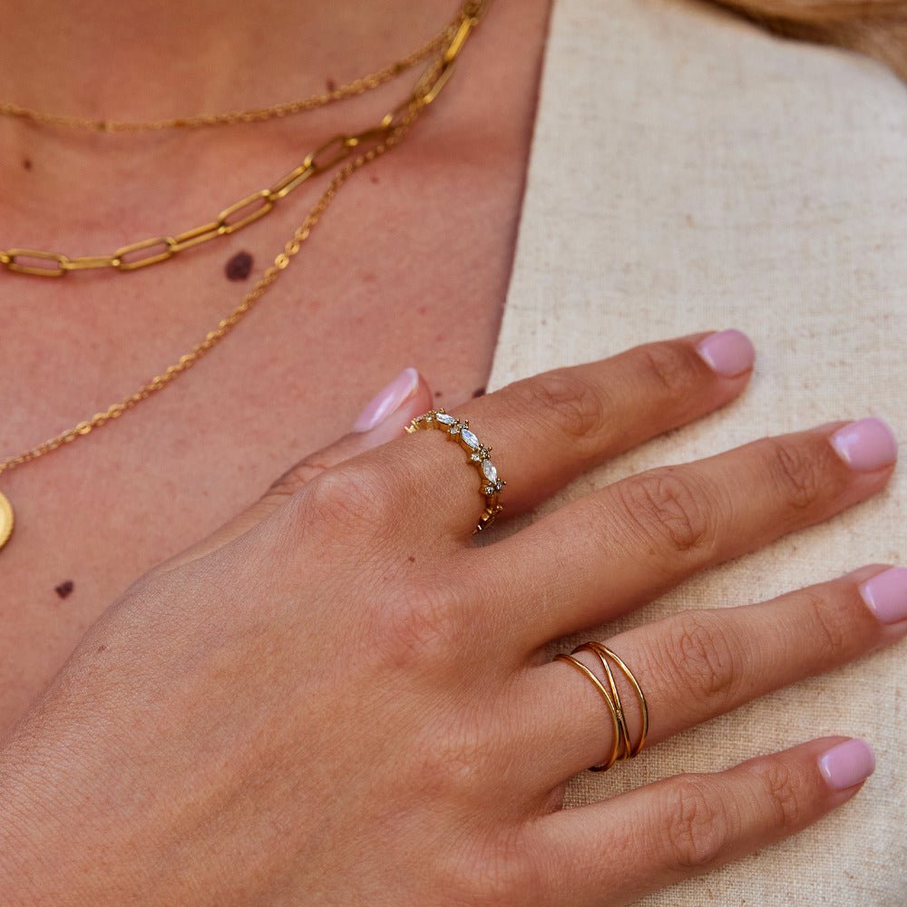 Marquise Crystal Ring
