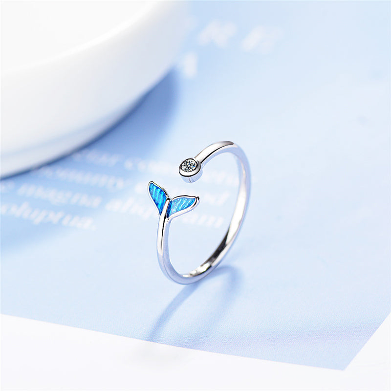 Mermaid Tail Open Ring