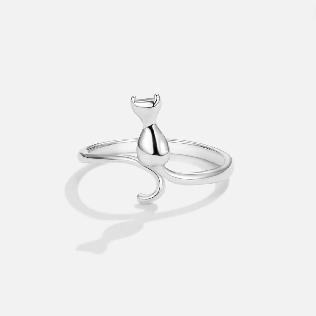 Minimalist Cat Tail Ring