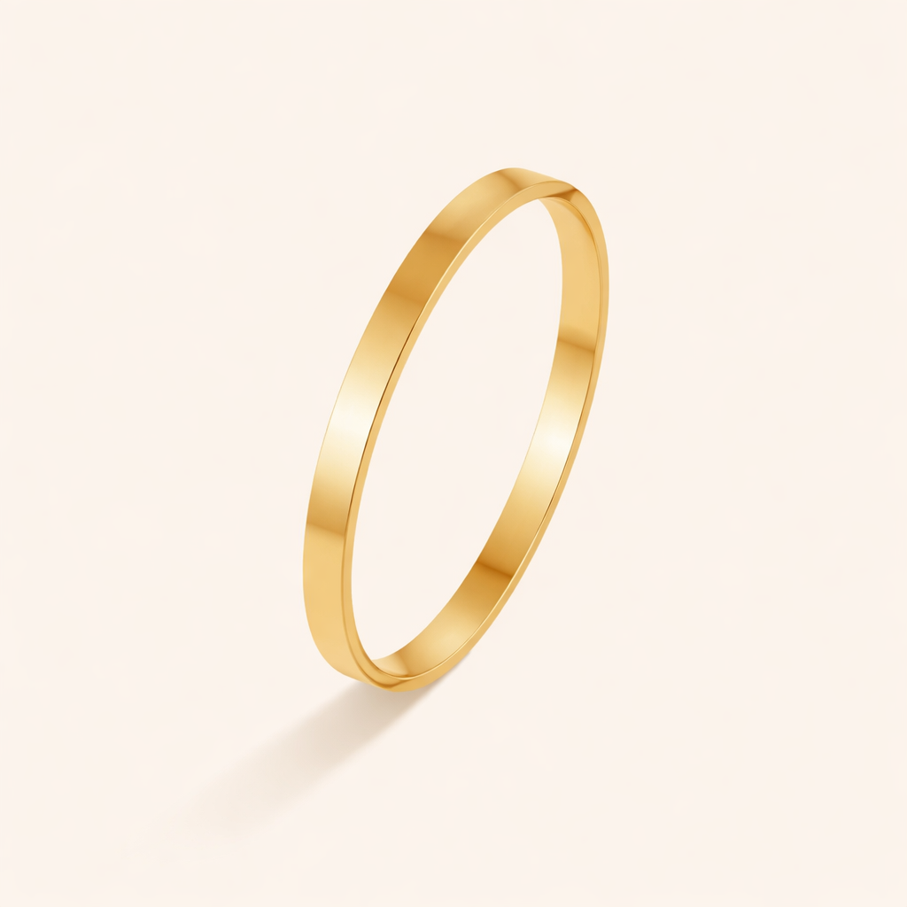 Minimalist Gold Band Ring