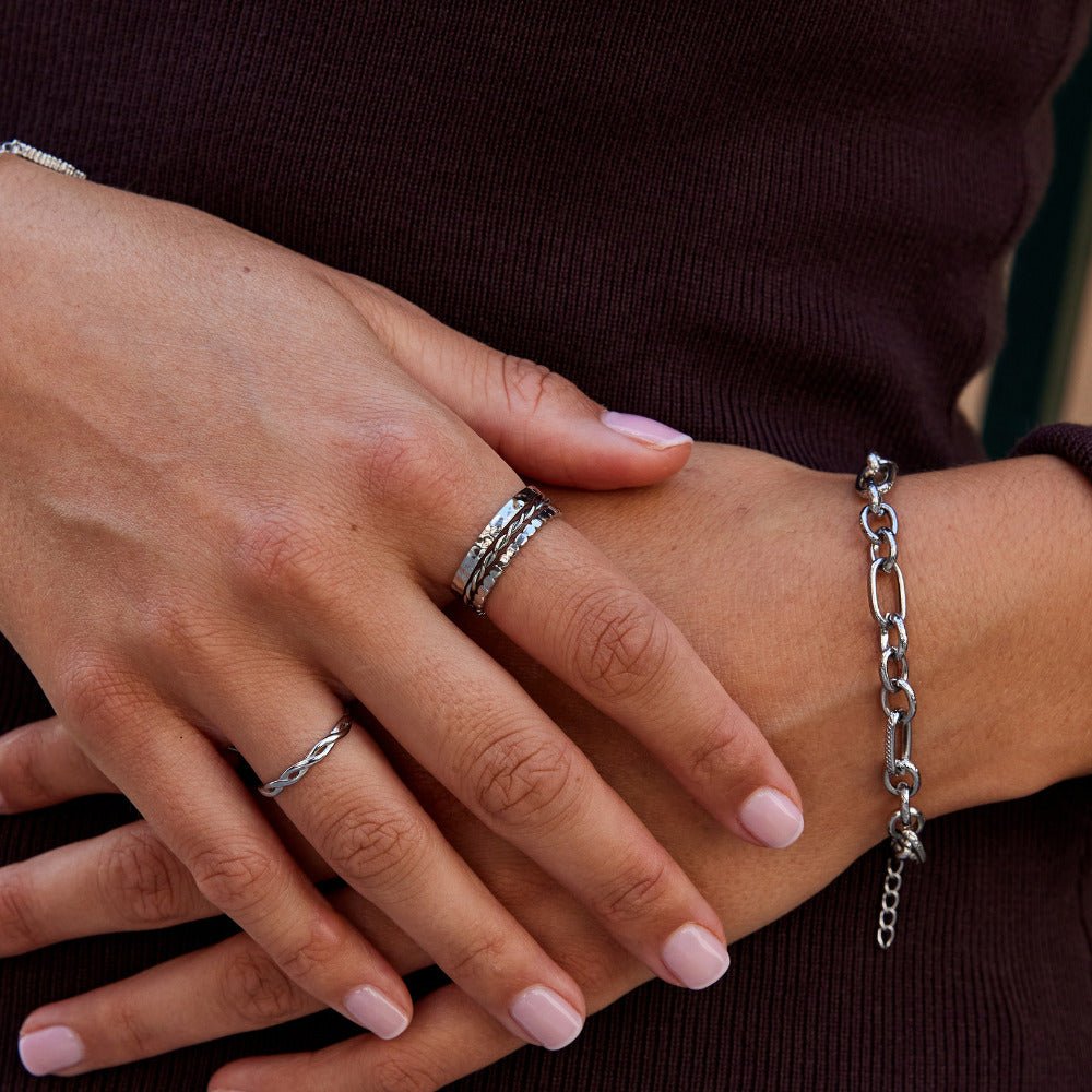 Minimalist Stacking Ring Set