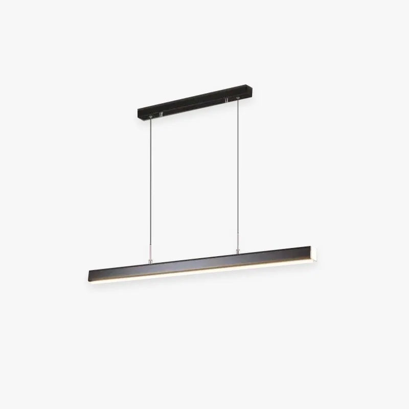 Modern Linear LED Pendant Light – Dimmable Dining Table