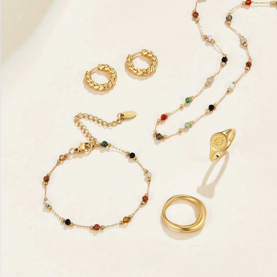 Multicolour Beaded Bracelet