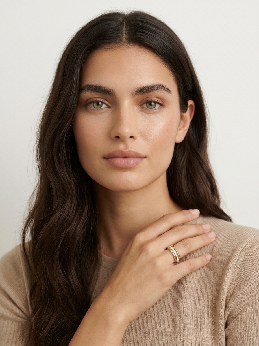 Pave Crystal Band Ring - Vivienne