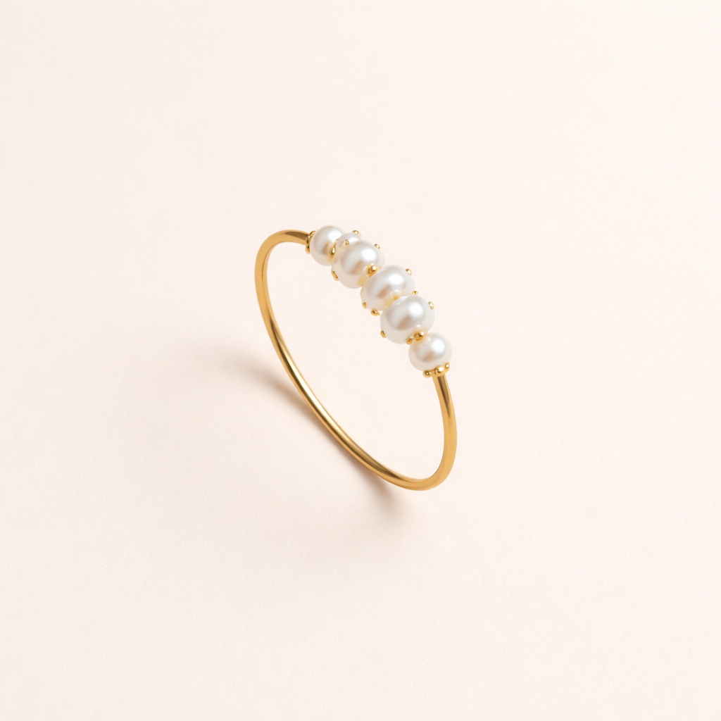 Pearl Beaded Ring