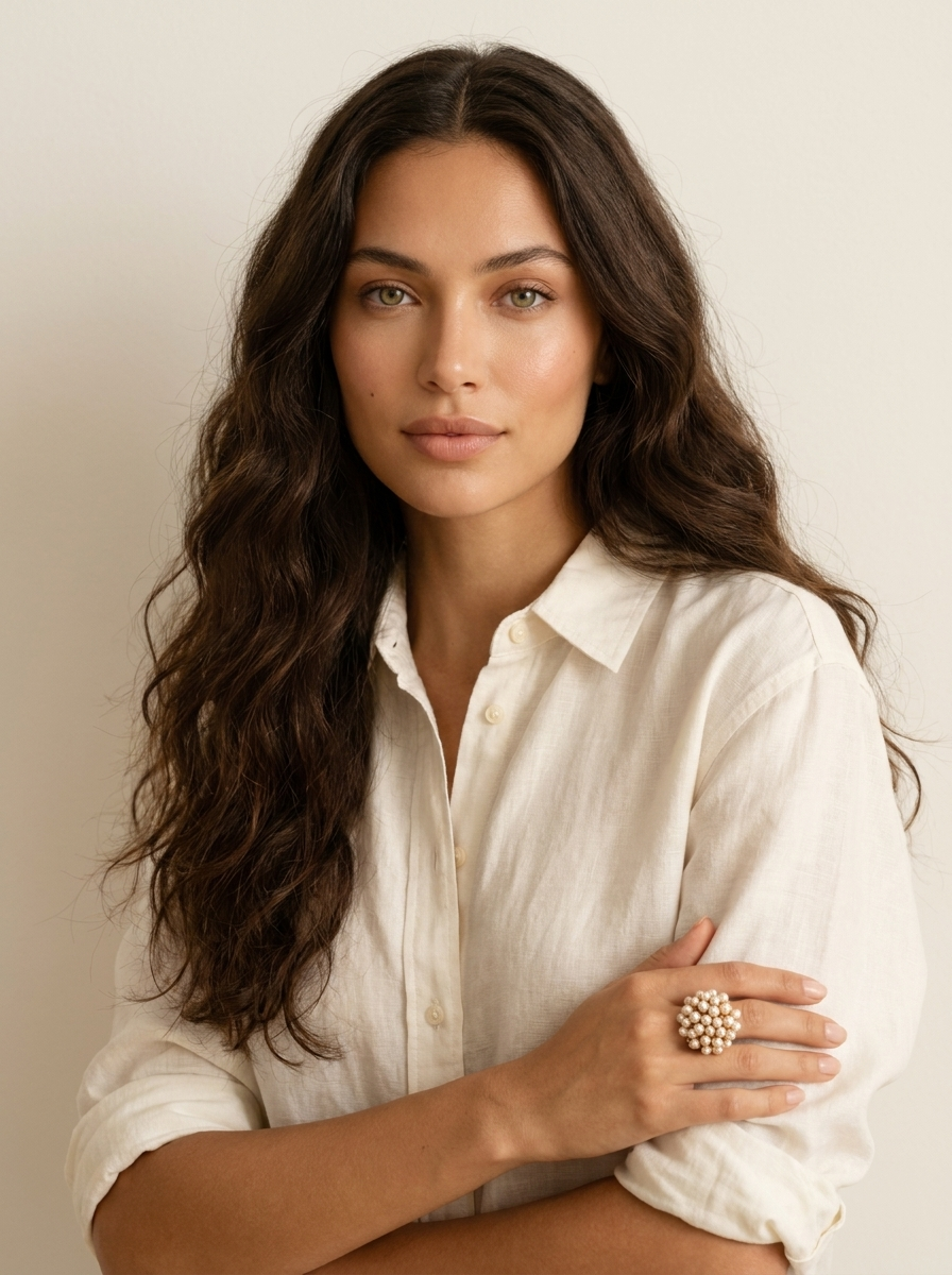 Pearl Blossom Statement Ring – Florence