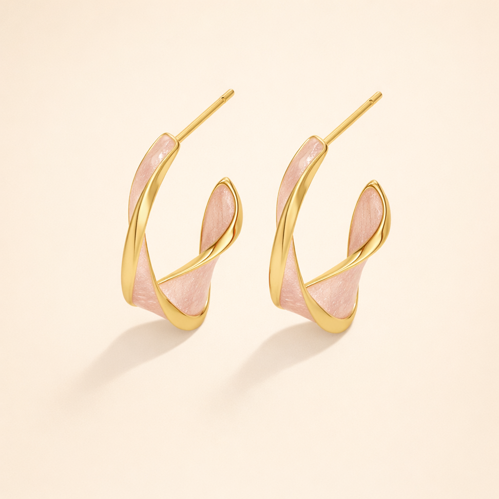 Twist Hoop Earrings