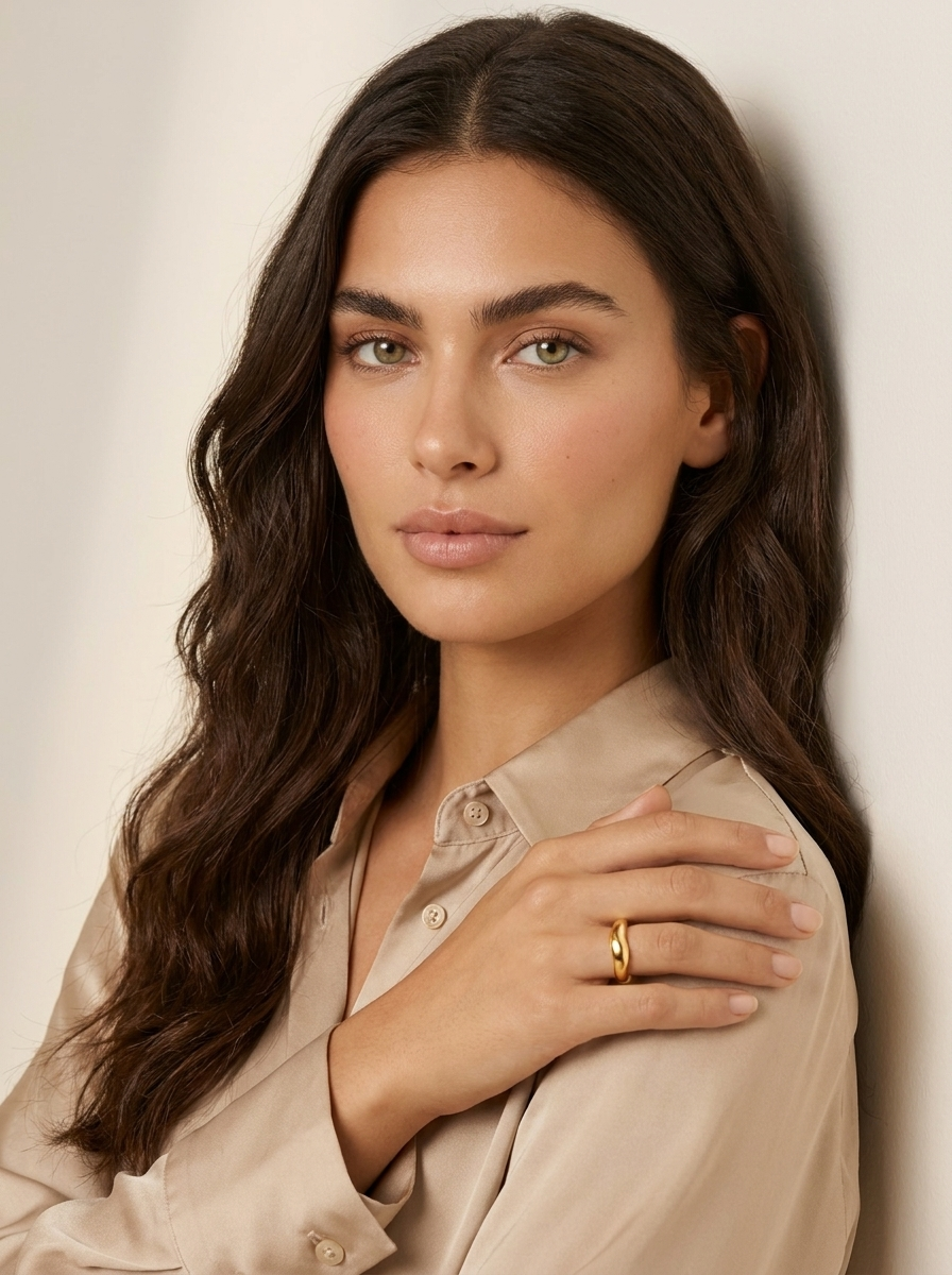 Twisted Gold Band Ring