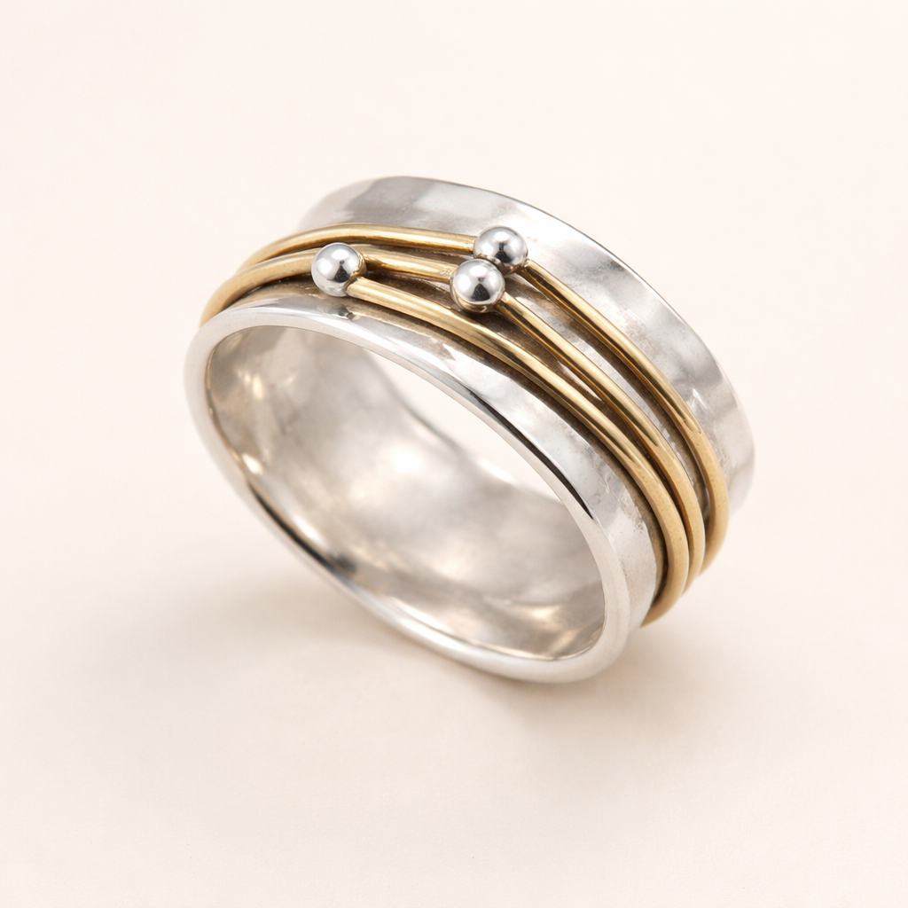 Two-Tone Wrap Ring