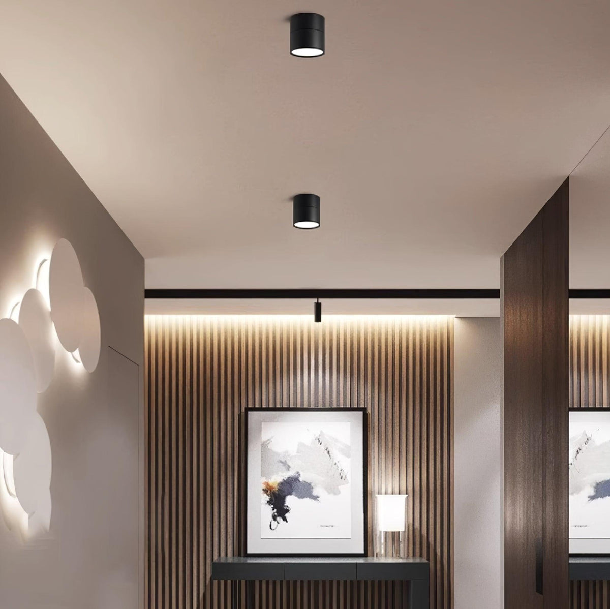 Adjustable LED Ceiling Spotlight – Modern Scandinavian Design