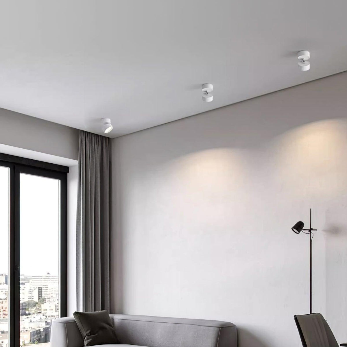 Adjustable LED Ceiling Spotlight – Modern Scandinavian Design