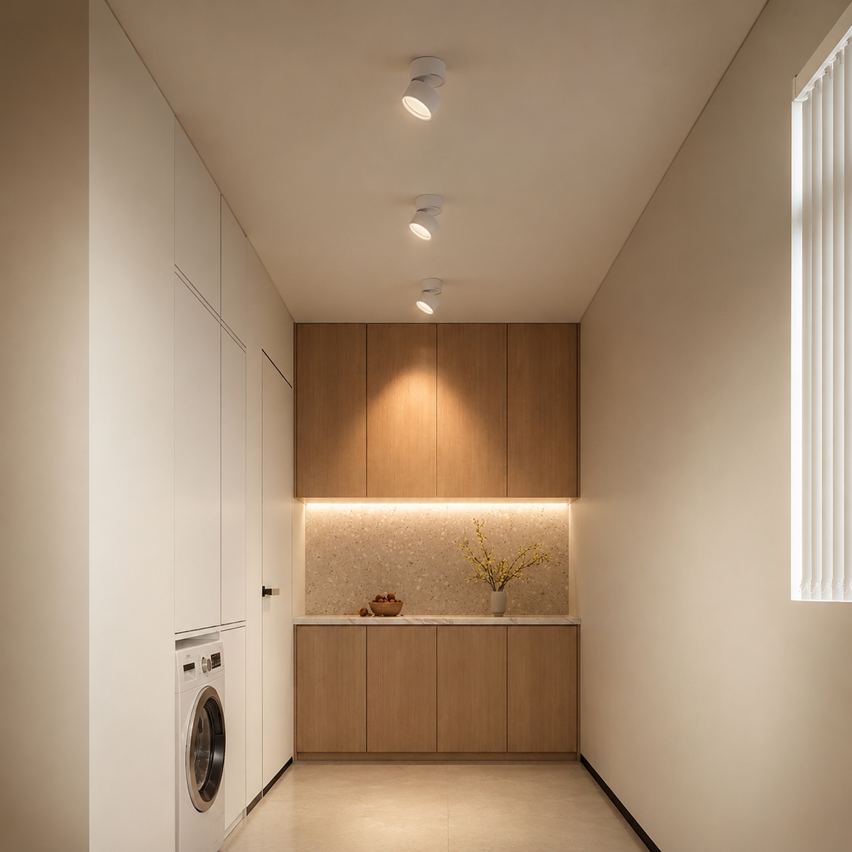 Adjustable LED Ceiling Spotlight – Modern Scandinavian Design