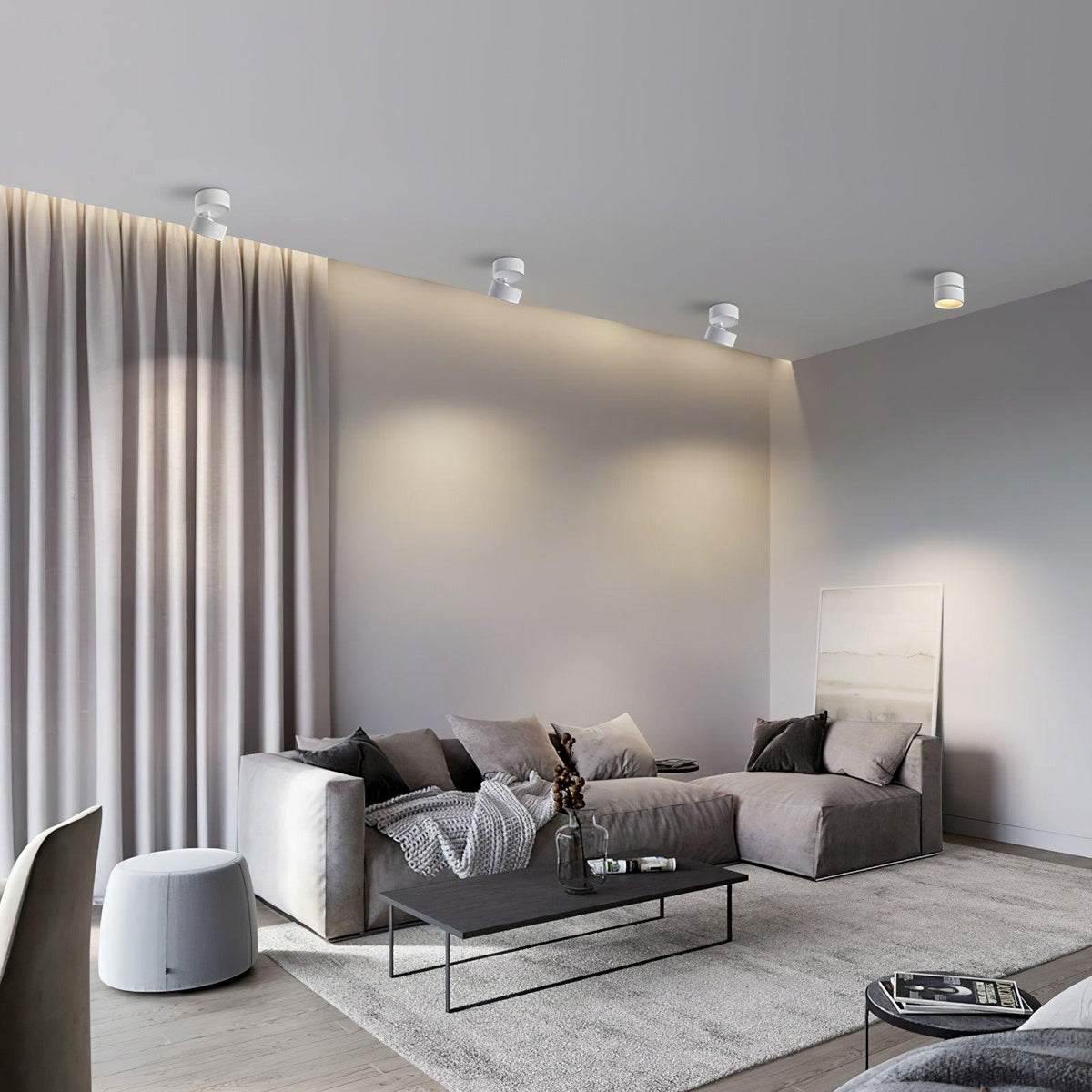 Adjustable LED Ceiling Spotlight – Modern Scandinavian Design