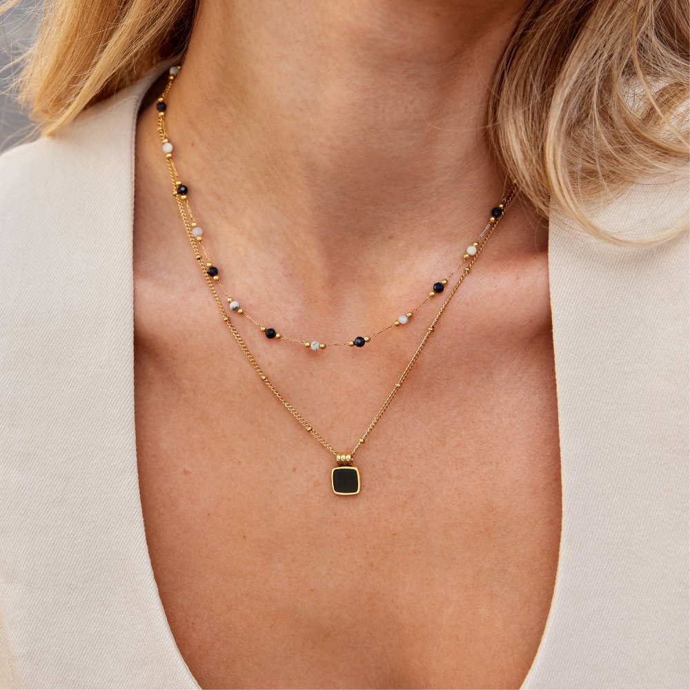 Beaded Chain Necklace