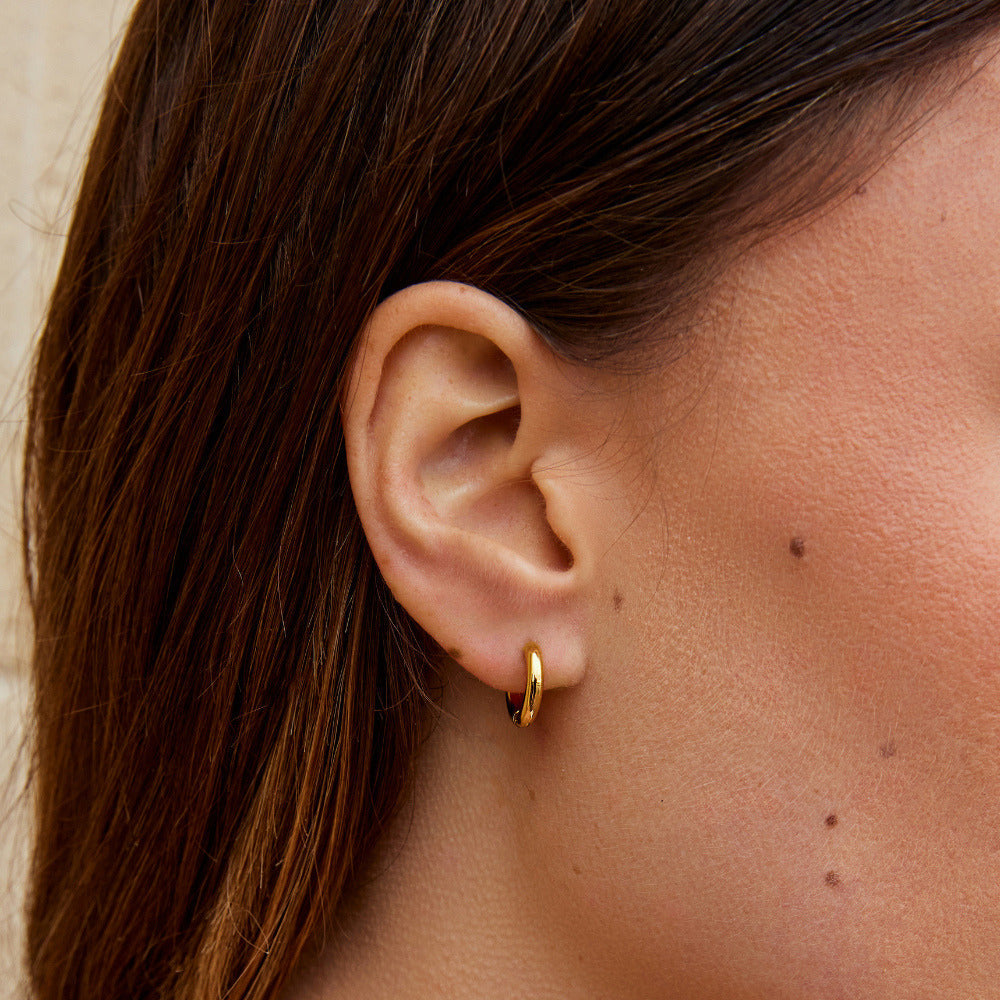 Classic Hoop Earrings Set