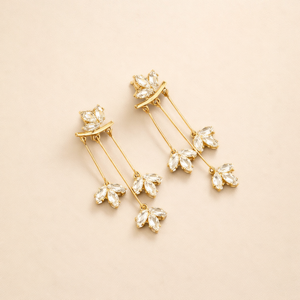 Crystal Drop Earrings