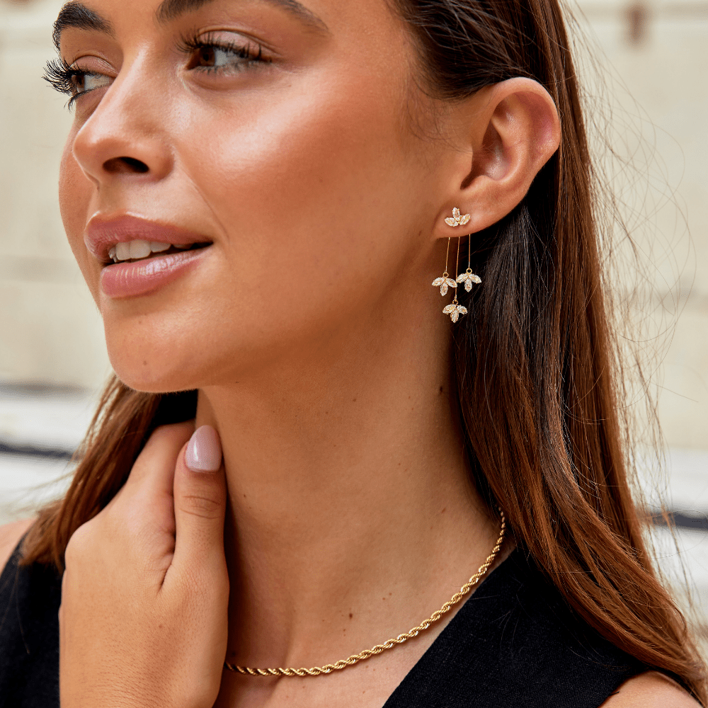 Crystal Drop Earrings