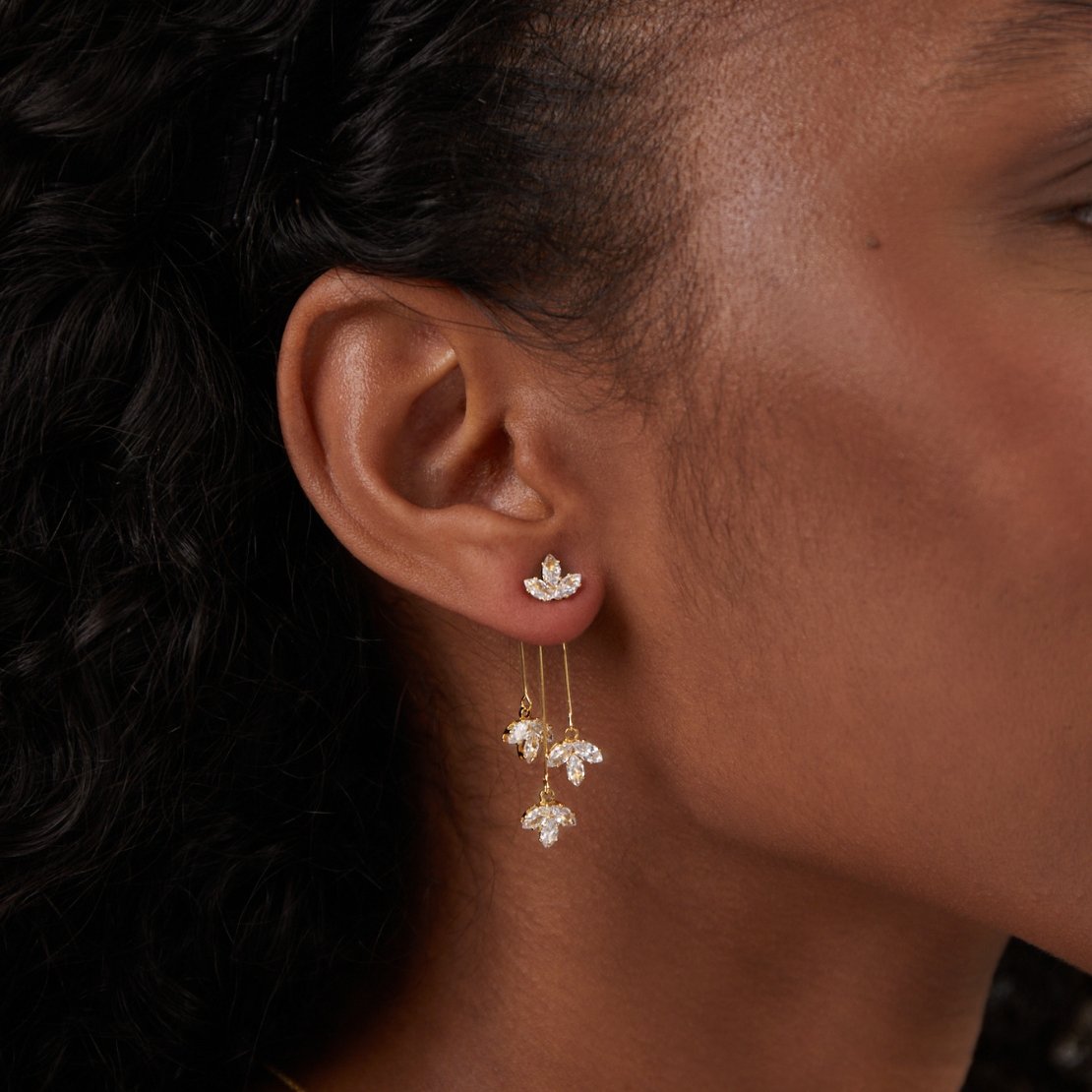 Crystal Drop Earrings