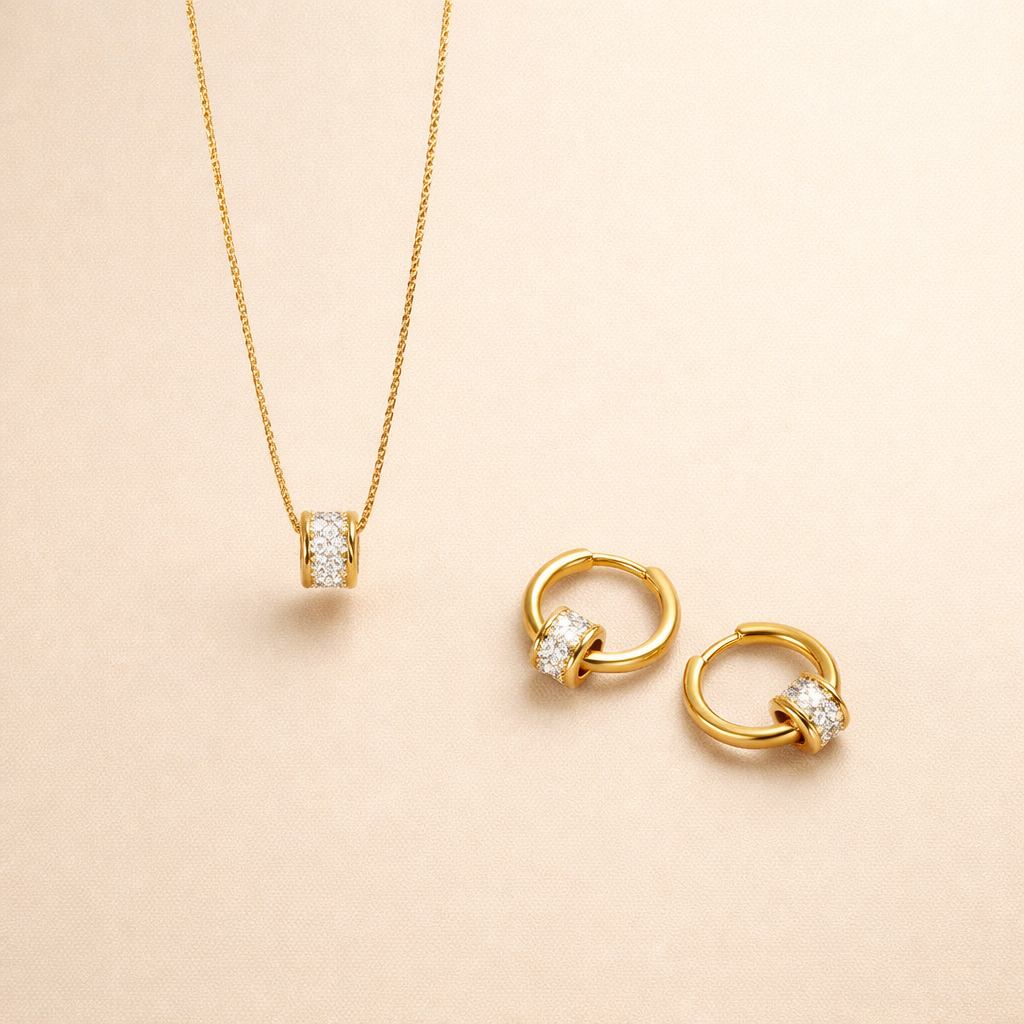 Crystal Jewellery Set