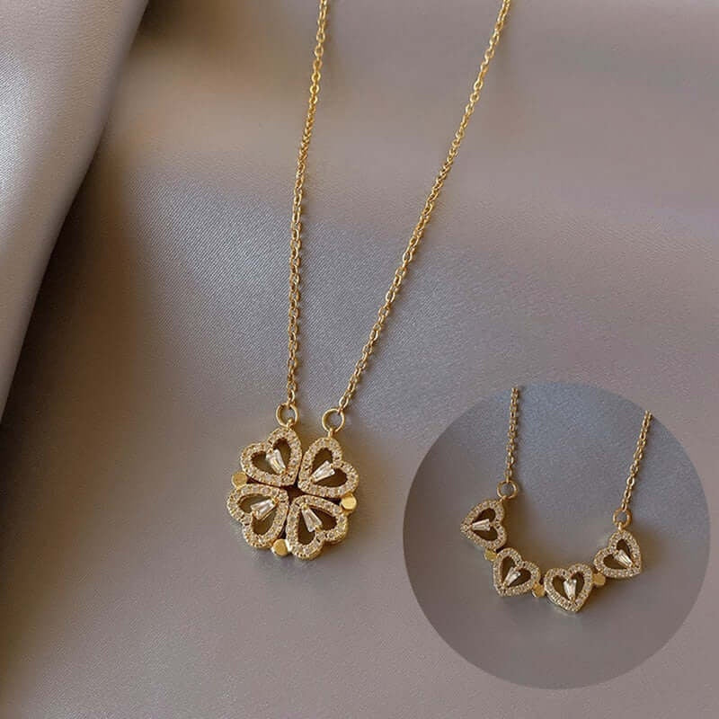 Elegant Clover Necklace - Amelie