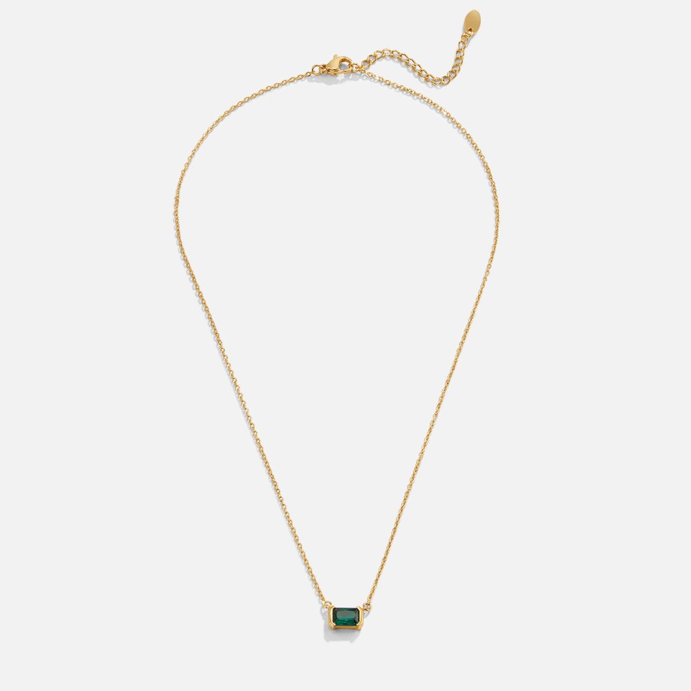 Emerald Stone Necklace