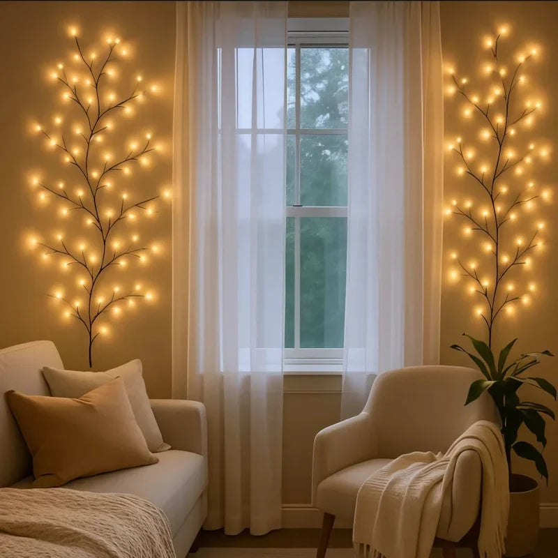 LED Branch Wall Lamp – Warm White Ambient Light