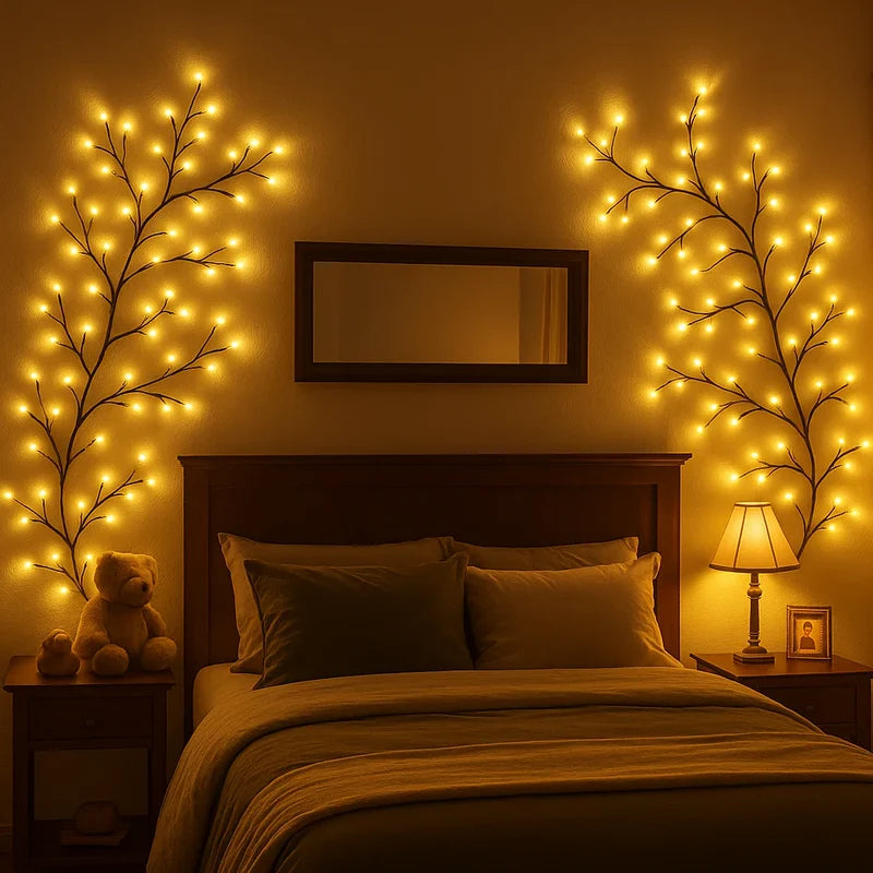 LED Branch Wall Lamp – Warm White Ambient Light