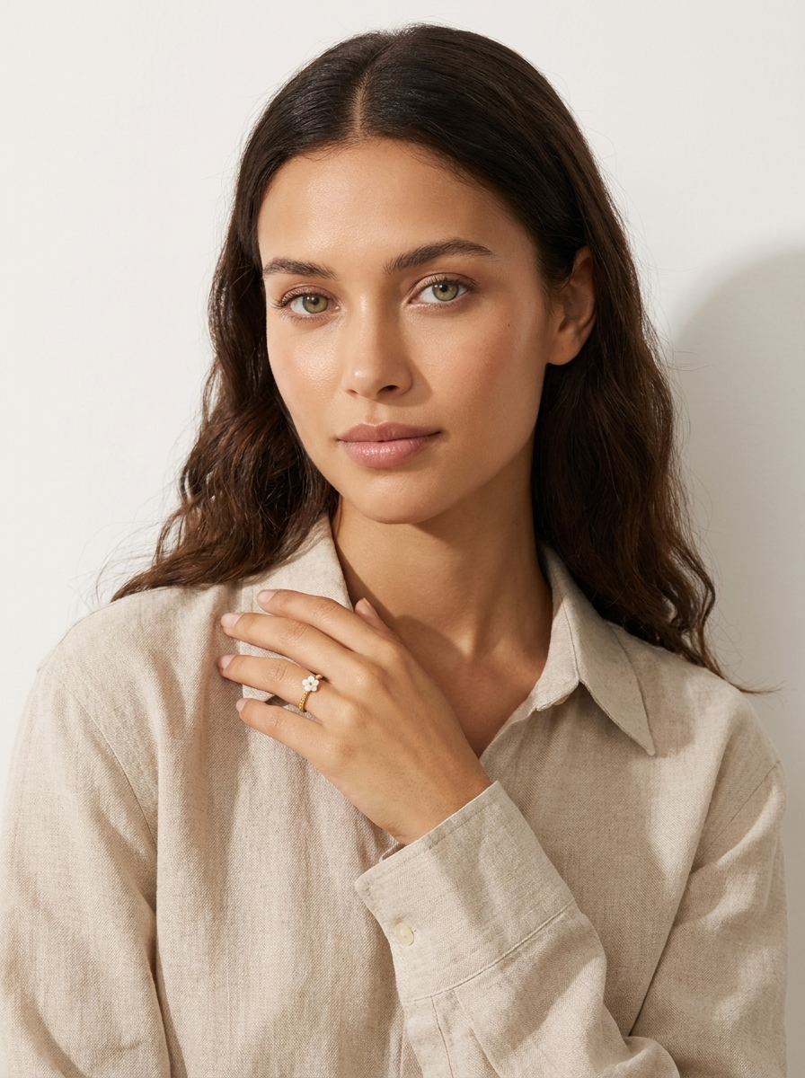 Floral Gold Ring