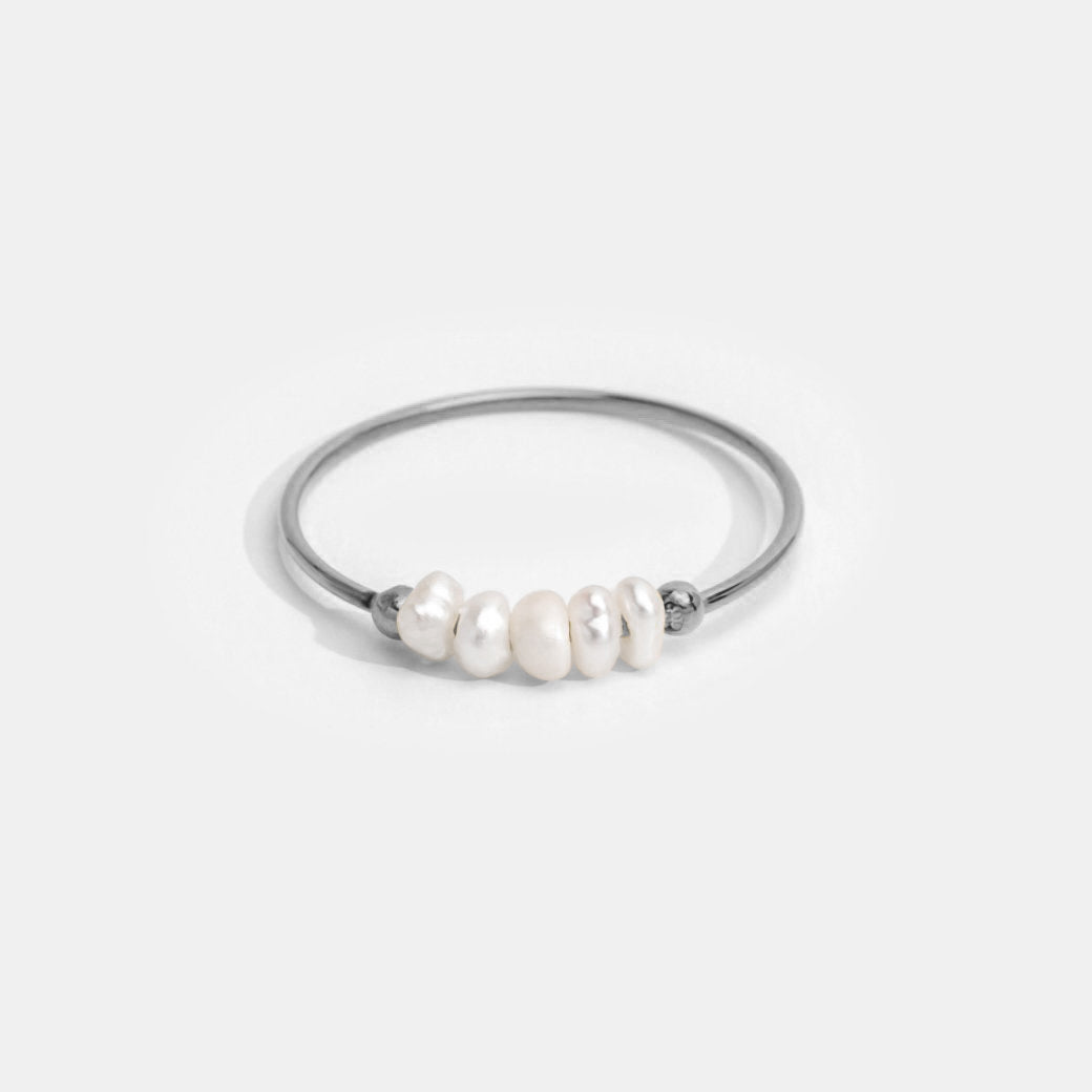 Freshwater Pearl Minimalist Ring