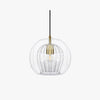 Glass Globe Pendant Light For Diningroom – Clear Or Amber